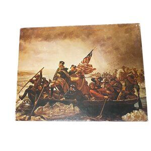 Washington Crossing The Delaware Emanuel Leutze 500 Piece Jigsaw Puzzle 18" x 23